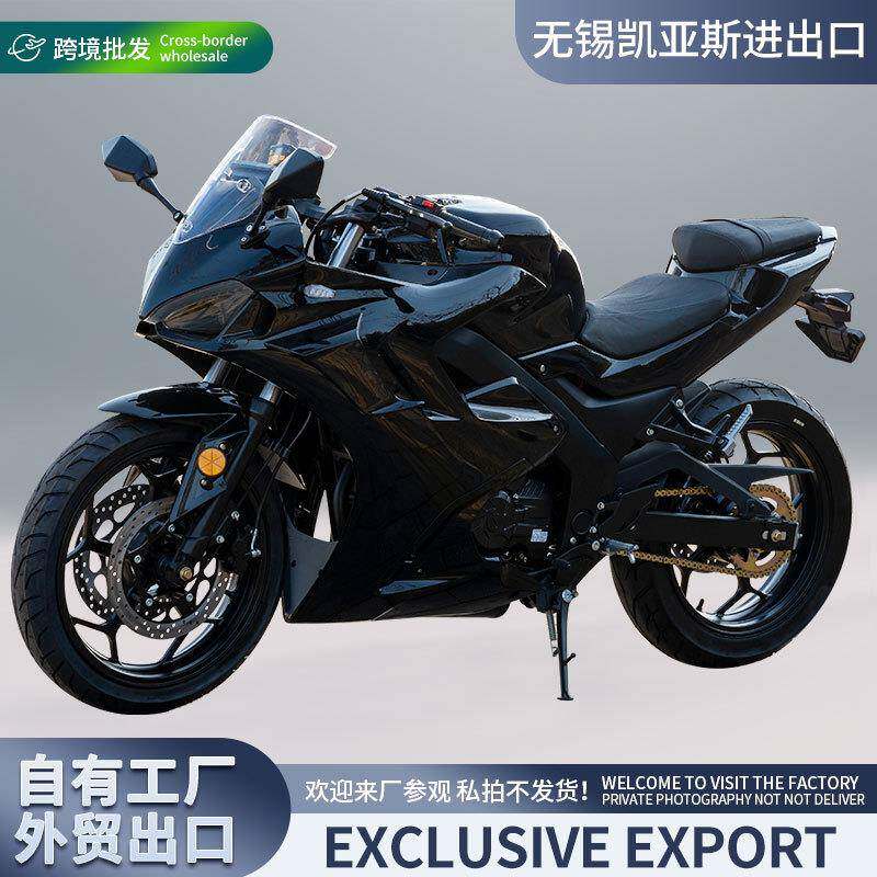跨境出口DK200全新摩托车跑车国四电喷风冷6档单缸趴赛燃油机车
