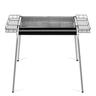 不锈钢烧烤架 户外烧烤炉5人以上碳烤炉大号便携式烧烤架家用烤炉