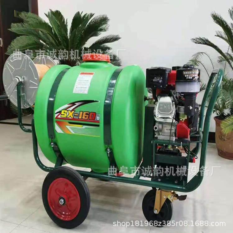 农用蔬菜打药机小麦田喷药机果树160L手推式汽油柴油打药设备消毒