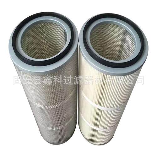 供应50x660工业抛丸机除砂机除尘滤筒激光切割机除尘器滤芯