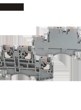 DEGSON高松双层导轨式接线端子台DSKK1.5-01P-11-00AH凤凰PTTB1.5