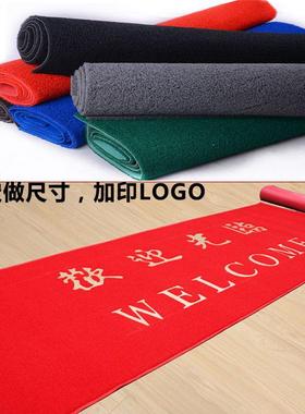 丽A美8喷圈丝地垫加厚PVC丝防滑门口迎宾商用FYN宝地毯耐磨水洗整