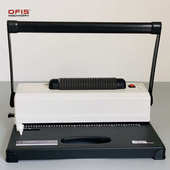 单线圈装 订一体机 订机桌面小型笔记本办公文本U528A4电动打孔装