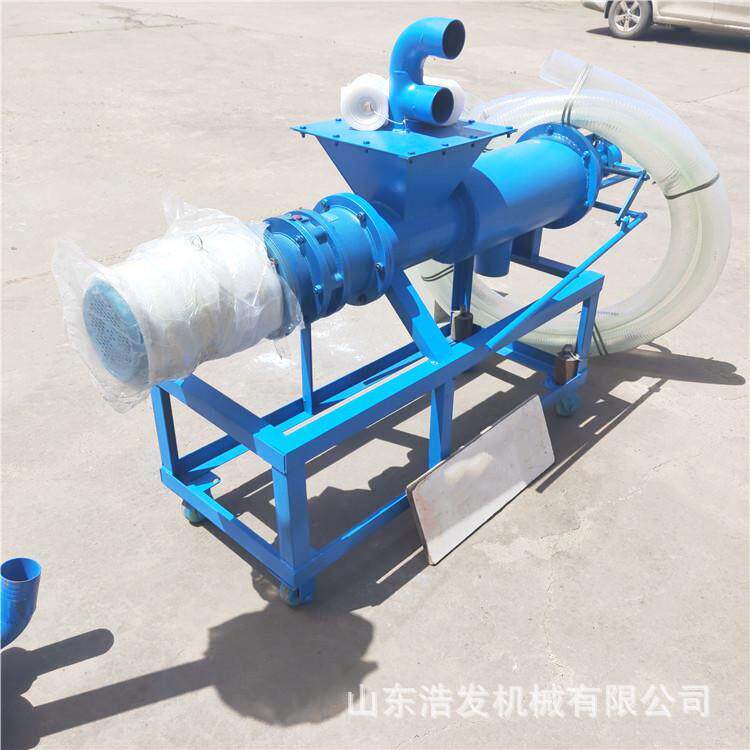 10型家8用鸡粪脱机养殖干场动物粪便分水离机螺旋RGB挤压式泔水挤