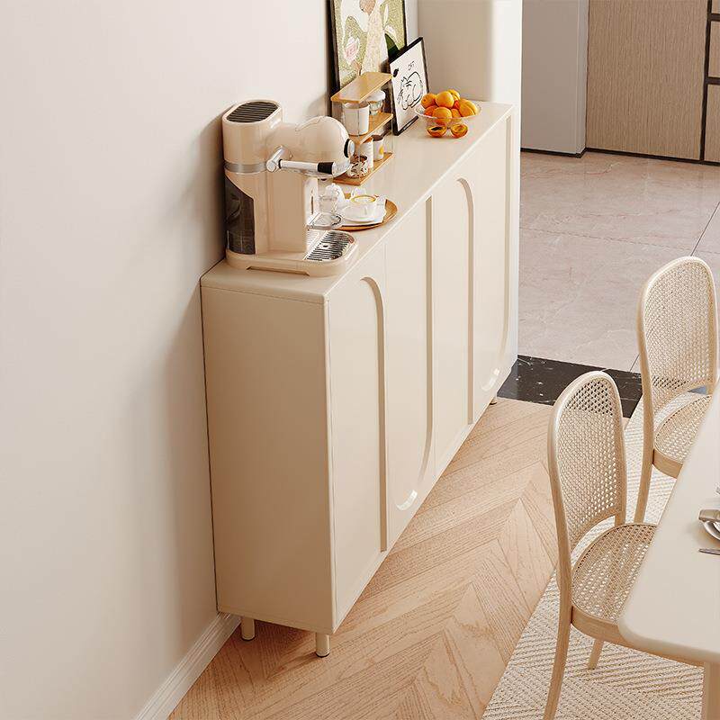 餐边柜客厅置物柜子储物柜橱柜家用厨房极窄边柜茶水柜矮柜墙边柜