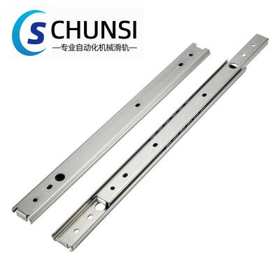 现货供应SSRY27二节不锈钢线性滑轨27宽二节不锈钢滑轨IDA73