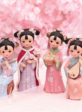 创意礼品少女心宫廷风女孩摆件我是格格复古装饰品玩偶女生日礼物