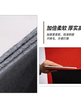 V45O灰色F77J69M6拉绒舞台地毯酒店卧室客厅面大积办公满铺楼室耐