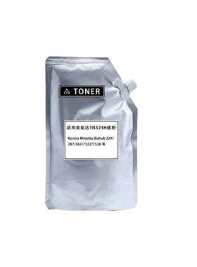 适用美能达TN323H袋装粉 Bizhub 227 287 367 7522 7528 加黑碳粉