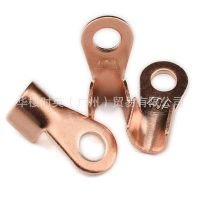 35连0PCST开口铜鼻子紫O铜线接器接线端头10-电RYB50A货源