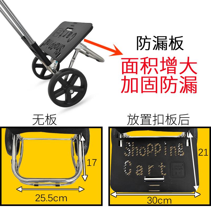 轻便买菜车折叠家拉用购物小车车篮便菜携老年人超市HR5BBQwH拖手