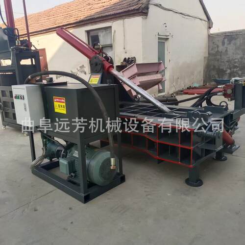 全自动金属压块机铝屑八角包块侧翻160吨铝合金压块机多少钱