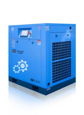 螺杆无油活塞压机22kw空机螺杆机高压小型缩30A静压音气泵