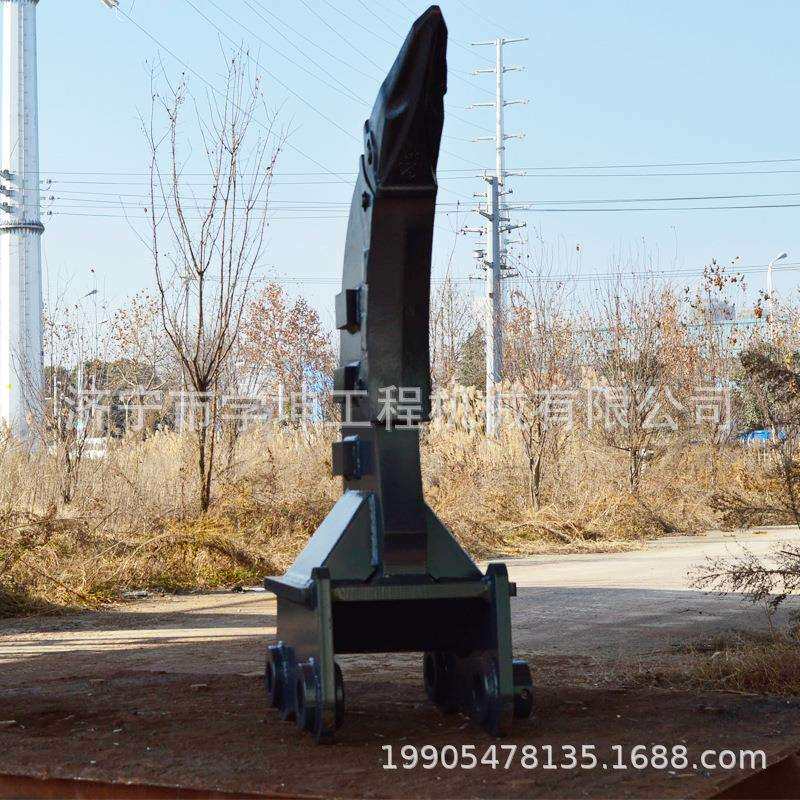 挖机松土器单钩双沟松土器分裂破碎硬土冻土