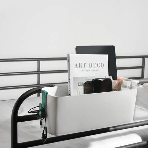 Bedside Storage Shelf, Dormitory Bedside Storage Basket, Han