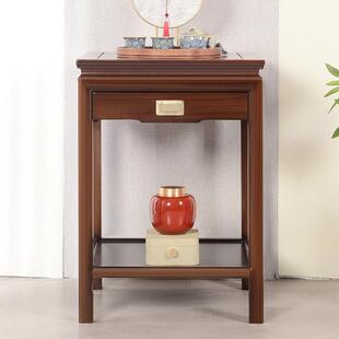 实木花架鱼缸架底座奇石桌摆台盆景中式花盆置物架子茶几