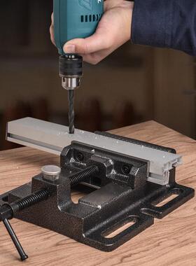 快速平口钳铸钢钻精密台钳高精度虎可旋转夹具铣床钳台YIR工作台