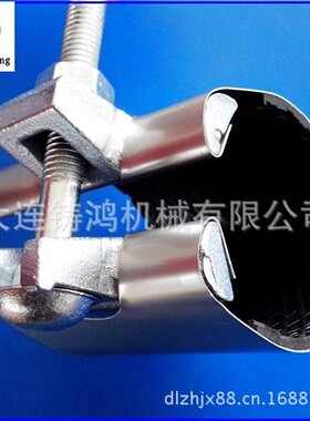 厂家直供小型修补管夹不锈钢半圆全圆快速管夹SJW-F