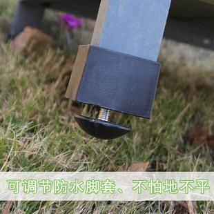 户外收纳柜防水防晒园艺工具箱杂物储物柜幼儿园置物柜花园整理架