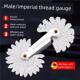 螺纹量规公制60度英寸量规卡扣量规螺钉测量螺纹距离 量具