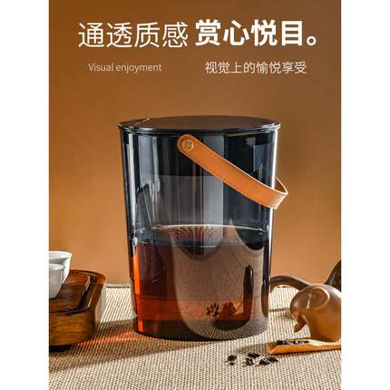 7YX批发茶水桶茶渣分离过滤排水通茶道茶台垃圾桶茶具配件家用废