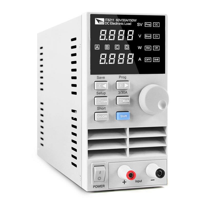 艾德克斯IT8211负载仪60V/30A/150W可编程直流电子负载测试仪