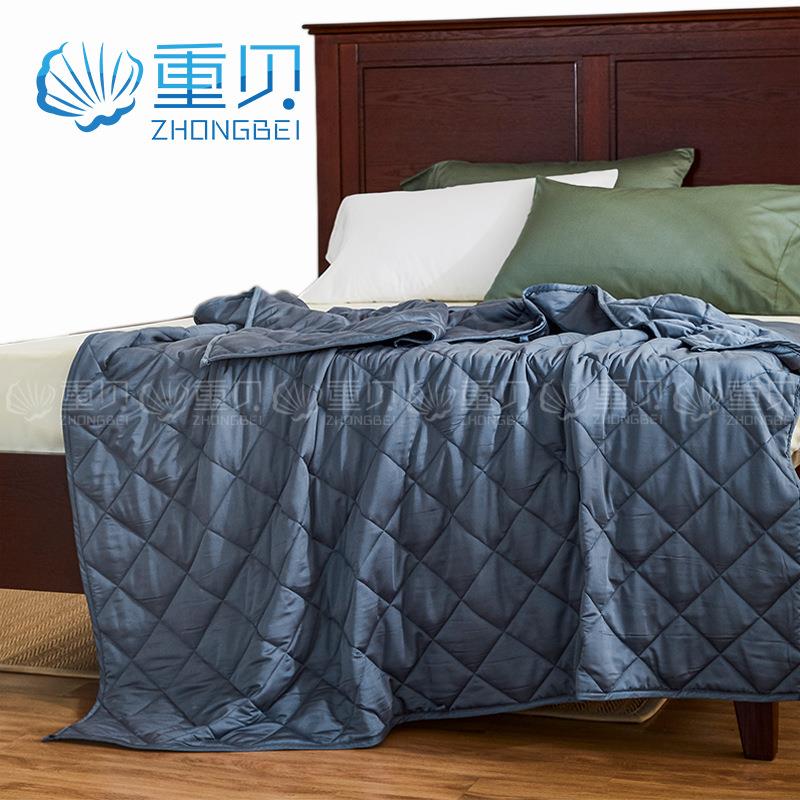 重力毯舒适柔软帮助睡眠竹纤维多材质重力毯工厂毯重力被