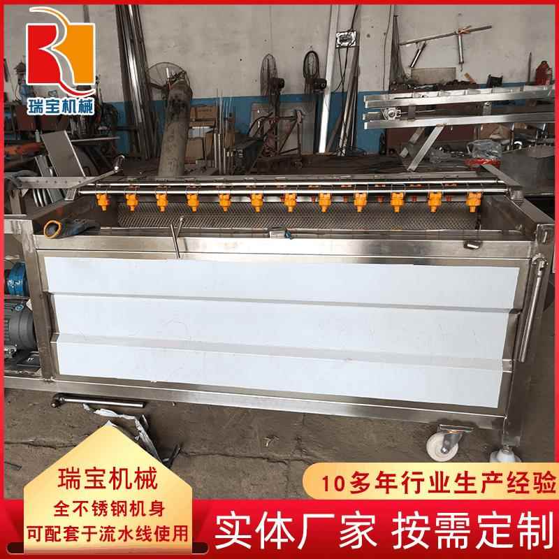 根茎类中药材去皮清洗机 毛辊去皮清洗机 冬瓜去皮清洗机
