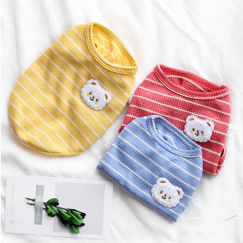 宠物衣服薄款吊带泰迪比熊博美猫服装咪雪纳瑞狗小型犬春秋背心