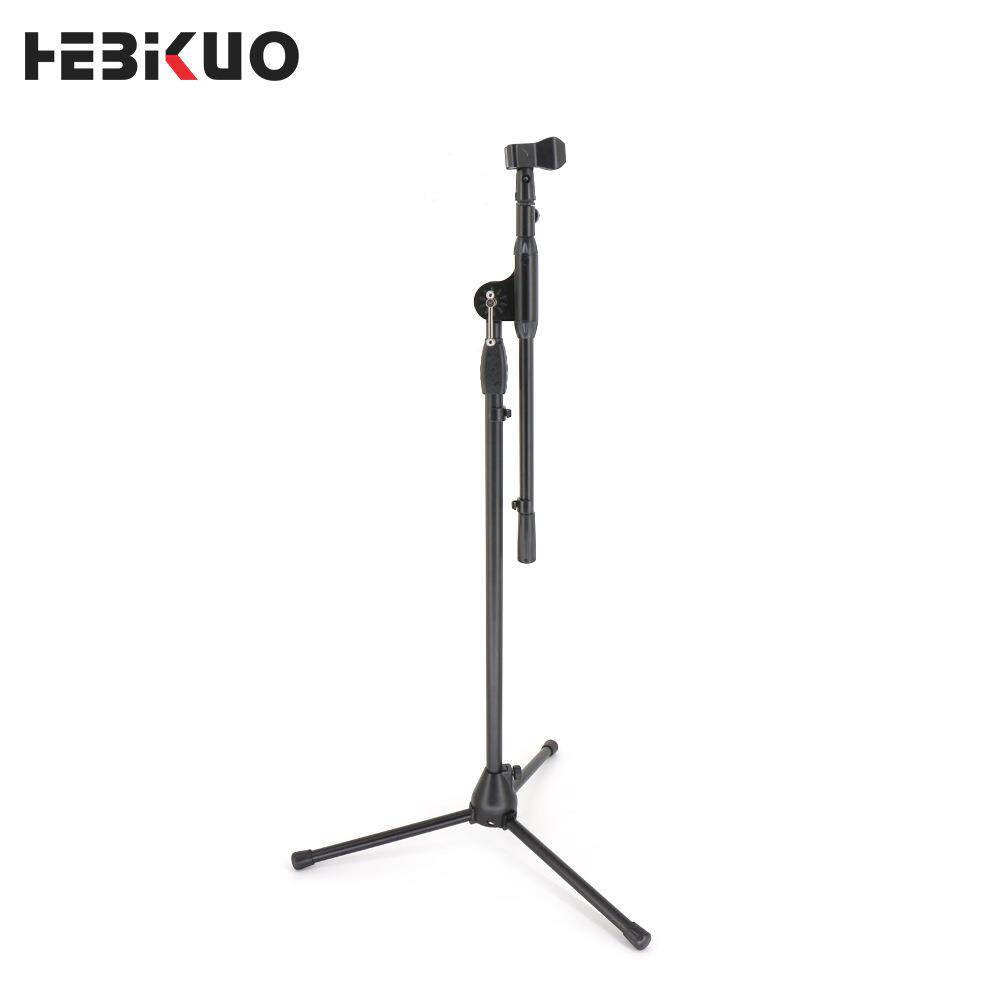 吉他重型手握麦克风支架架子鼓全金属手把升降支架舞台落地三脚架