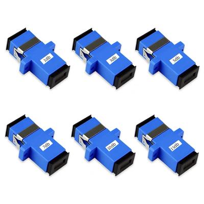 光纤耦合器衰减器1dB 5db 7dBb 10db 15dbSC头固定式光衰适配器