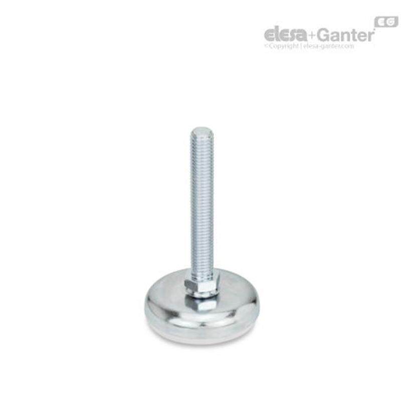 Elesa Ganter伊莉莎冈特 GN 30 水平支脚 带橡胶垫（3）