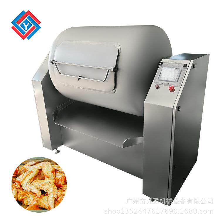 九盈真空滚揉机JYGR-600乳鸽酱牛肉腌制入味设备真空滚揉嫩化机