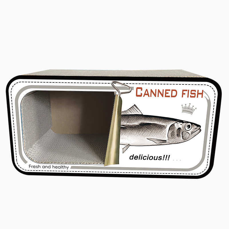 猫窝抓板猫窝一体宠物用品新款仿真海鱼猫房子耐抓不掉屑猫抓板,宠物/宠物食品及用品,猫抓板,淘宝优惠券,粉丝福利购,淘宝优惠卷