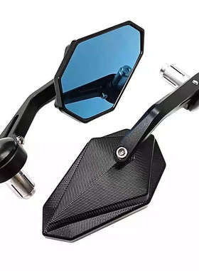 适用 宝马 F900R S1000R改装防抖手把反光镜后视镜铝合金手把镜