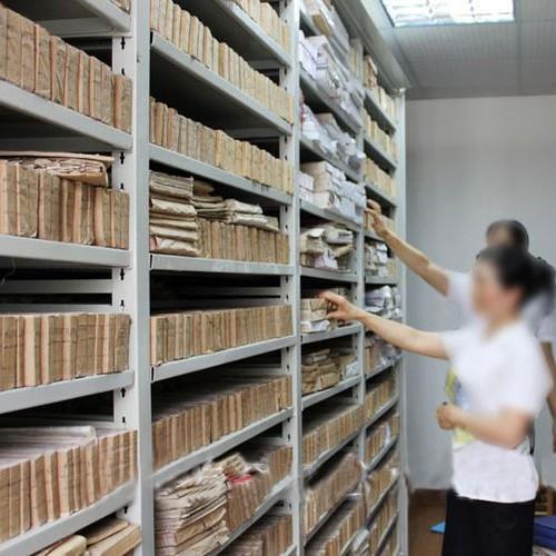 手摇密集架移动档案密集柜智能档案室密集架资料架文件柜电动厂家