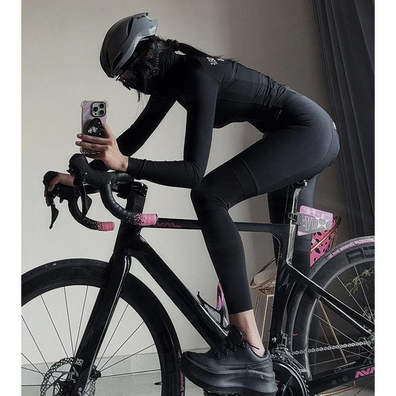双箭头骑行裤女款带屁垫2026新款公路自行车骑行服速干透气长裤子