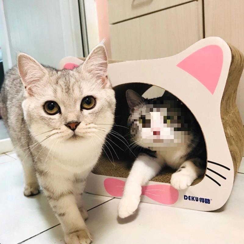 大号猫抓板磨爪器耐磨瓦楞纸猫窝猫爪板猫沙发猫抓盆猫咪磨爪用品