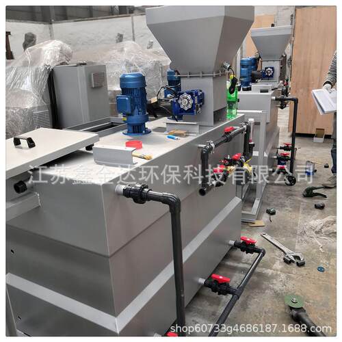 厂家供应全自动不锈钢PAM泡机三槽式自动泡机全自动加装置