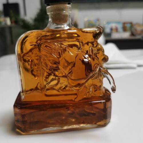 跨境新品底特律雄狮队NFL威士忌酒瓶高硼硅玻璃酒瓶