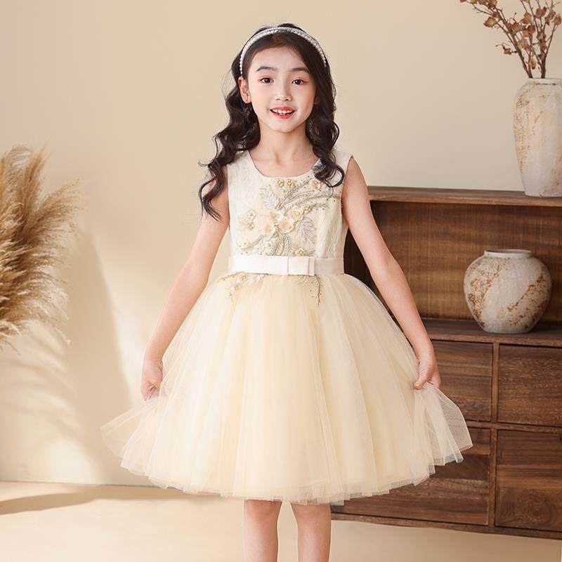 正品儿演出服女童舞蓬蓬裙童男童主人礼蹈服小学生合唱六一表演持