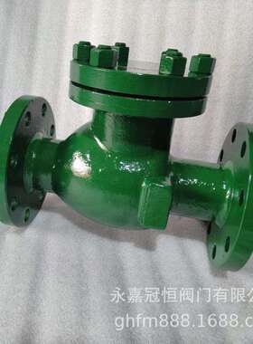 H44H-40C DN300 铸钢单向法兰阀 旋启式逆止阀 止回阀