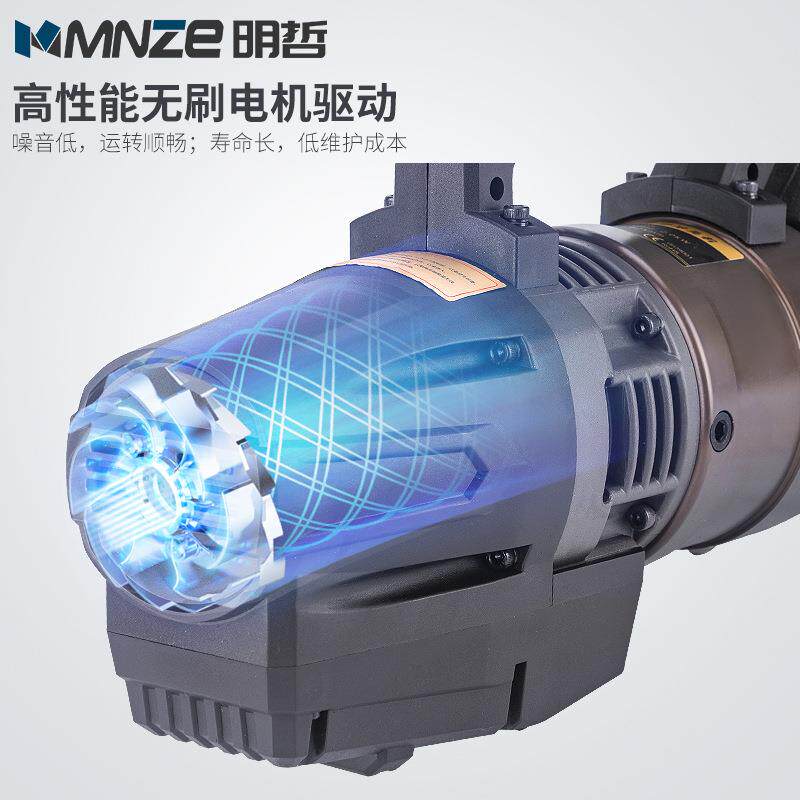 电动冲孔机铜板铁板打孔12mm厚快速手提式NMHP-25插电液压打孔机