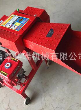 220V家用电铡草机 养殖牛羊秸秆打草机 轻便型干湿两用产量高科瑞