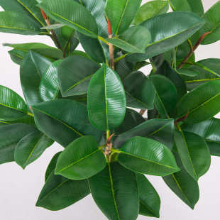 装饰绿客厅植室内直供厂家盆栽仿真橡皮树北欧落地橡胶树家居植物