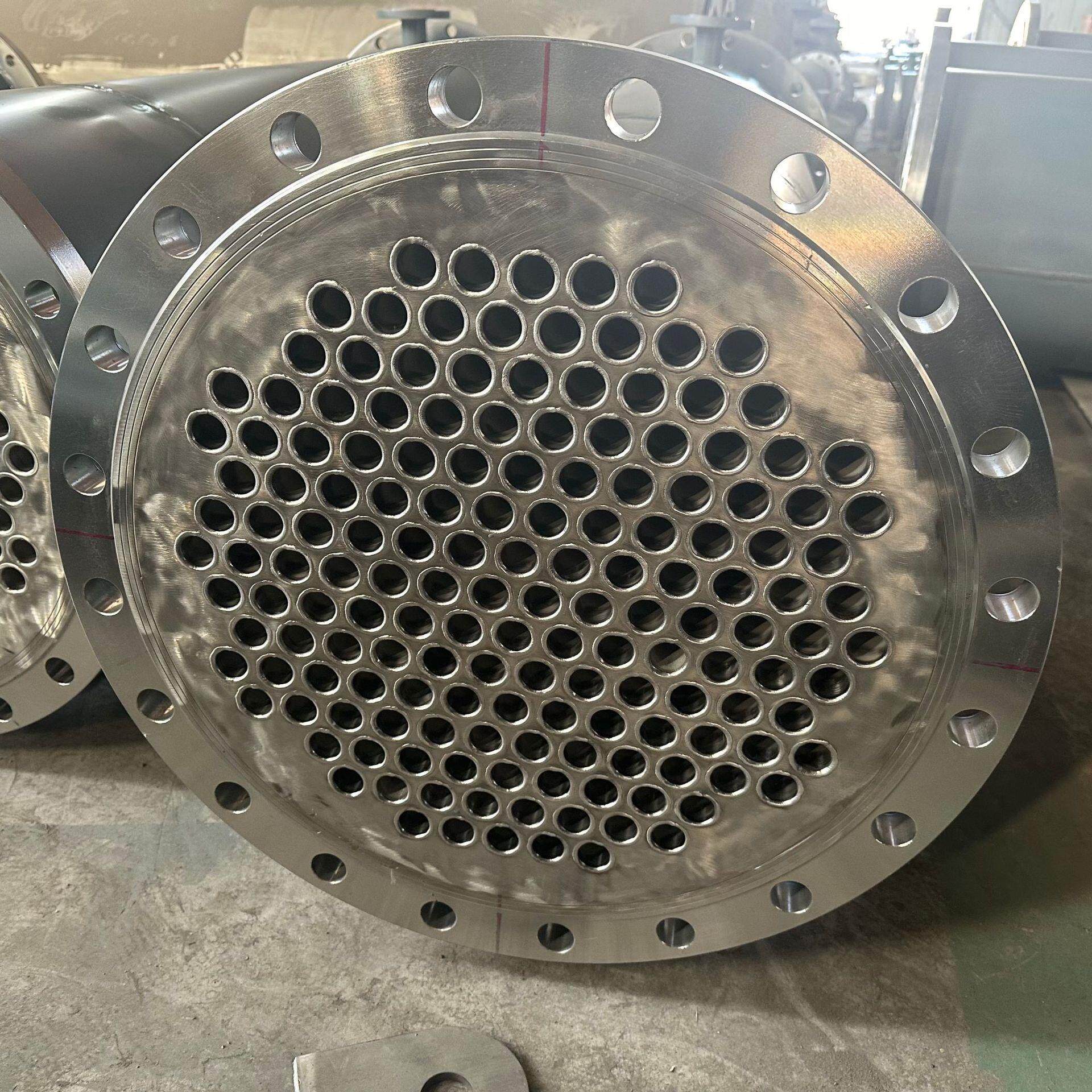 不锈钢冷凝器工业蒸汽降温用蒸发冷凝器化工蒸发式冷却器