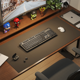 皮革电脑桌垫超大鼠标垫老板，办公室桌面垫学习写字台桌布书桌垫子