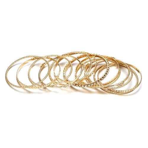 手镯Women Luxury Ethnic Style Glod Bracelet Fashion Jewelry