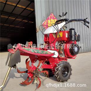 农用柴油田园管理机 汽油手扶式起垄机 大葱生姜开沟培土机