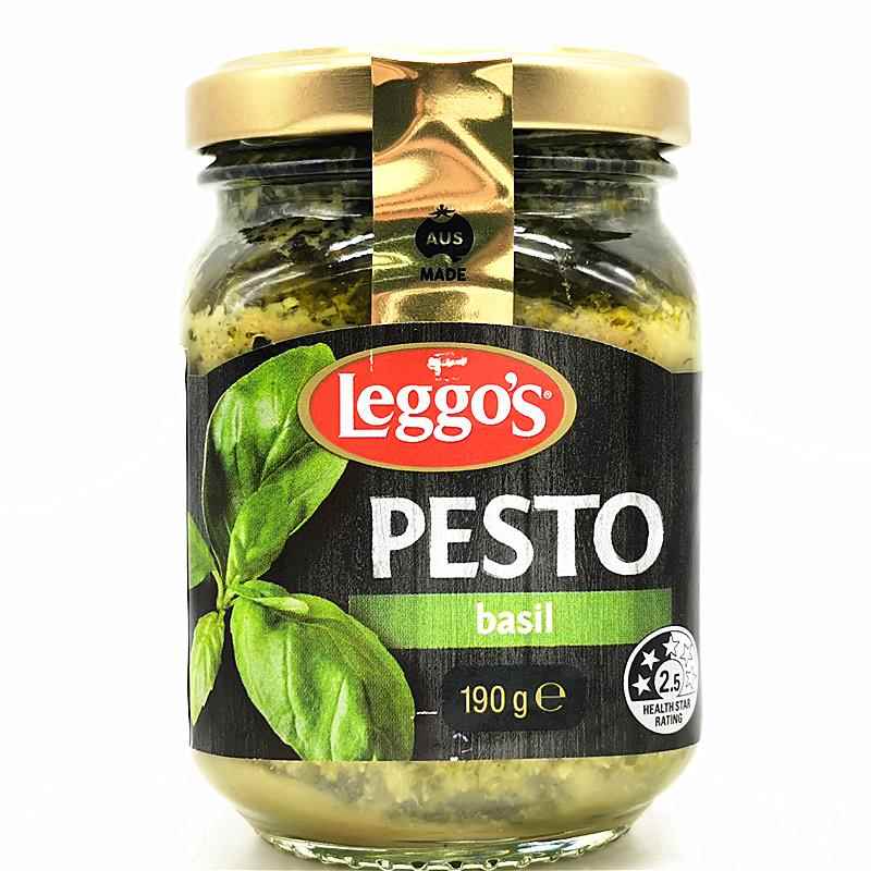 190g Leggo's Pesto basil立格仕传统罗勒意粉酱奶酪坚果青